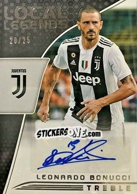 Figurina Leonardo Bonucci - Treble Soccer 2018-2019 - Panini