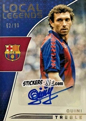 Figurina Quini - Treble Soccer 2018-2019 n. LL-28 - Panini