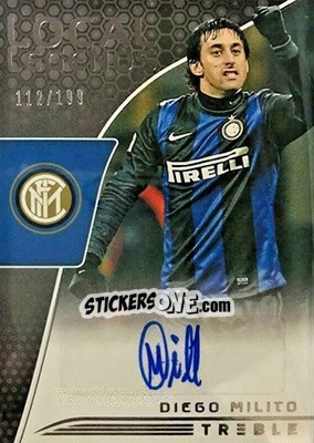 Sticker Diego Milito - Treble Soccer 2018-2019 n. LL-32 - Panini