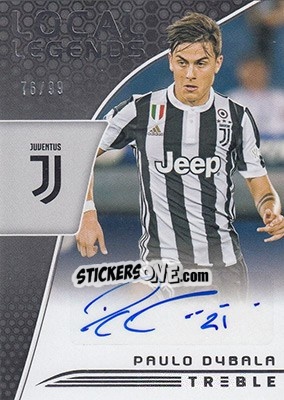 Sticker Paulo Dybala - Treble Soccer 2018-2019 n. LL-34 - Panini