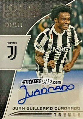 Sticker Juan Guillermo Cuadrado - Treble Soccer 2018-2019 n. LL-35 - Panini