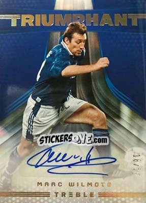 Sticker Marc Wilmots - Treble Soccer 2018-2019 n. T-19 - Panini