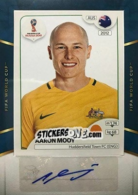 Sticker Aaron Mooy - Treble Soccer 2018-2019 n. WC-1 - Panini
