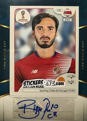 Sticker Bryan Ruiz - Treble Soccer 2018-2019 - Panini
