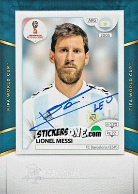 Cromo Lionel Messi - Treble Soccer 2018-2019 - Panini