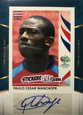 Sticker Paulo Wanchope - Treble Soccer 2018-2019 n. WC-20 - Panini