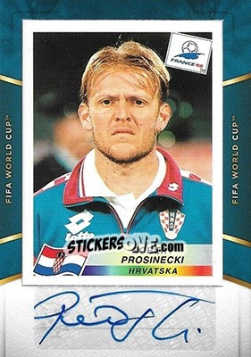 Sticker Robert Prosinecki - Treble Soccer 2018-2019 n. WC-24 - Panini