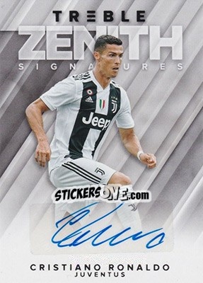 Figurina Cristiano Ronaldo - Treble Soccer 2018-2019 - Panini