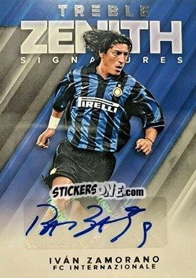Sticker Ivan Zamorano - Treble Soccer 2018-2019 n. ZS-9 - Panini