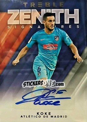 Sticker Koke - Treble Soccer 2018-2019 n. ZS-19 - Panini