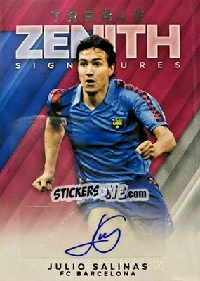 Sticker Julio Salinas - Treble Soccer 2018-2019 n. ZS-20 - Panini