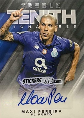 Sticker Maxi Pereira - Treble Soccer 2018-2019 n. ZS-26 - Panini