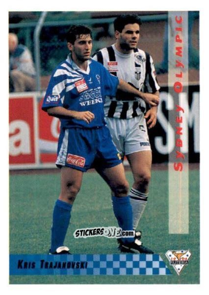 Figurina Kris Trajanovski - Australian National Soccer League 1994 n. 4 - Futera