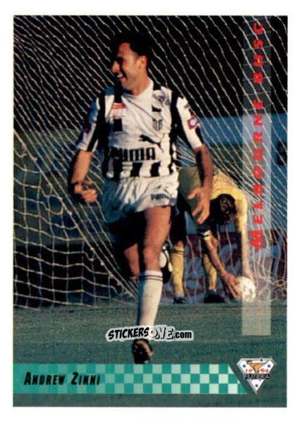 Cromo Andrew Zinni - Australian National Soccer League 1994 n. 15 - Futera