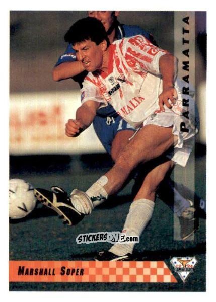 Cromo Marshall Soper - Australian National Soccer League 1994 n. 17 - Futera
