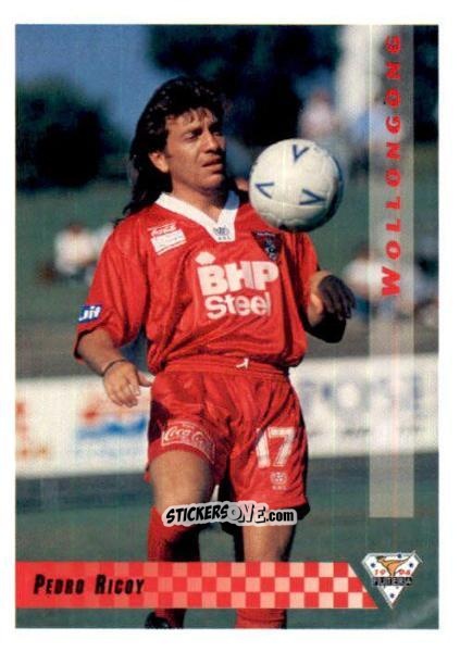 Cromo Pedro Ricoy - Australian National Soccer League 1994 n. 24 - Futera