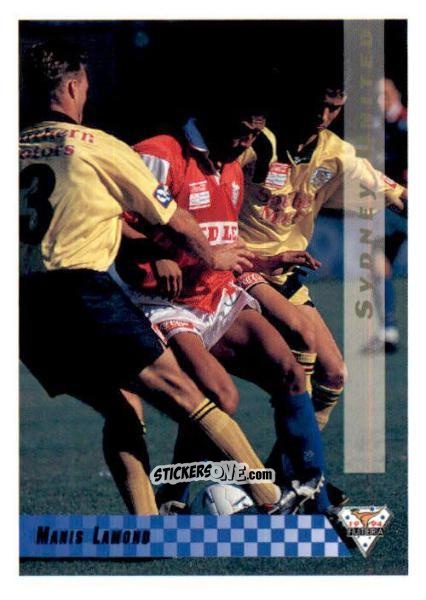 Cromo Manis Lamond - Australian National Soccer League 1994 n. 29 - Futera