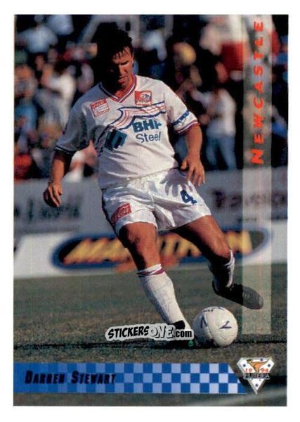 Figurina Darren Stewart - Australian National Soccer League 1994 n. 41 - Futera