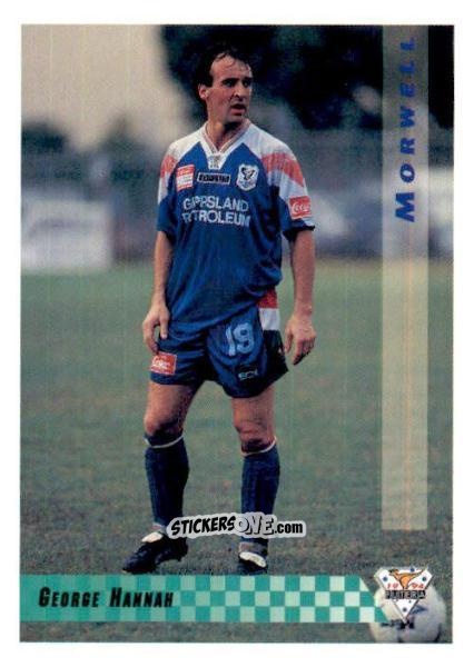 Cromo George Hannah - Australian National Soccer League 1994 n. 45 - Futera