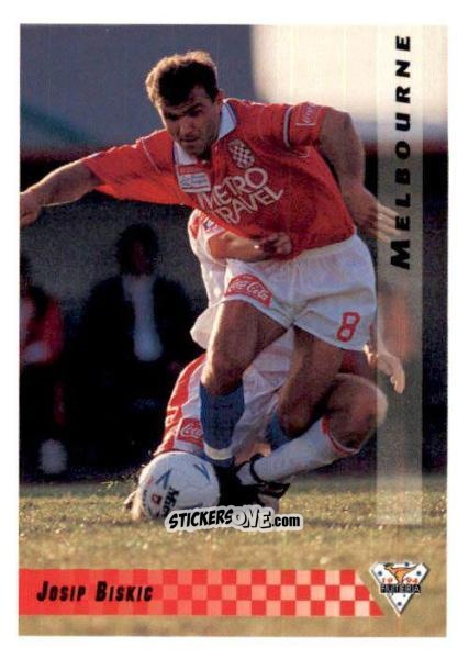 Cromo Josip Biskic - Australian National Soccer League 1994 n. 51 - Futera