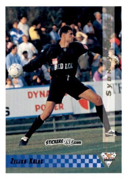 Cromo Zeljko Kalac - Australian National Soccer League 1994 n. 54 - Futera