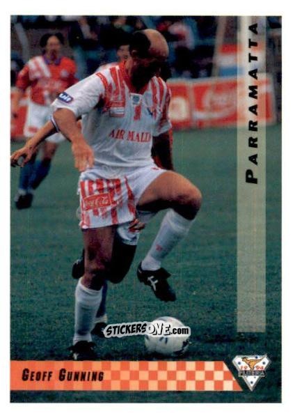 Cromo Geoff Gunning - Australian National Soccer League 1994 n. 74 - Futera