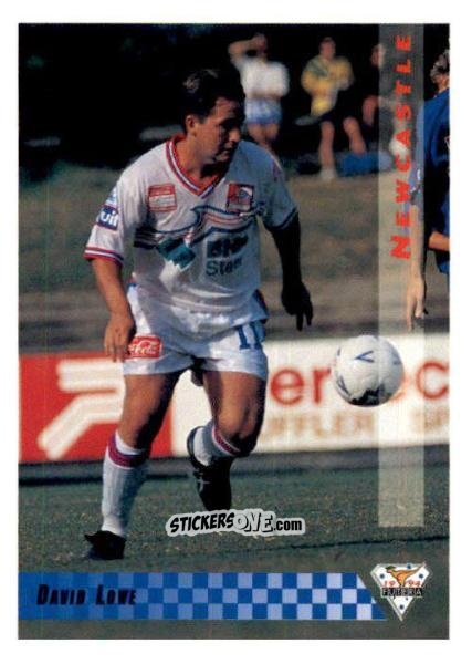 Figurina David Lowe - Australian National Soccer League 1994 n. 91 - Futera