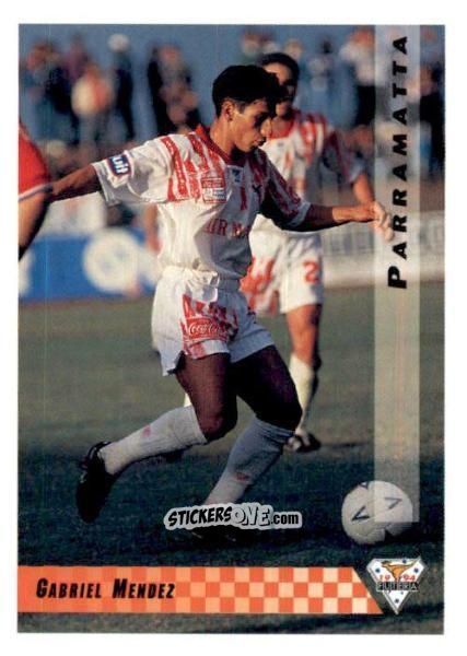 Cromo Gabriel Mendez - Australian National Soccer League 1994 n. 98 - Futera