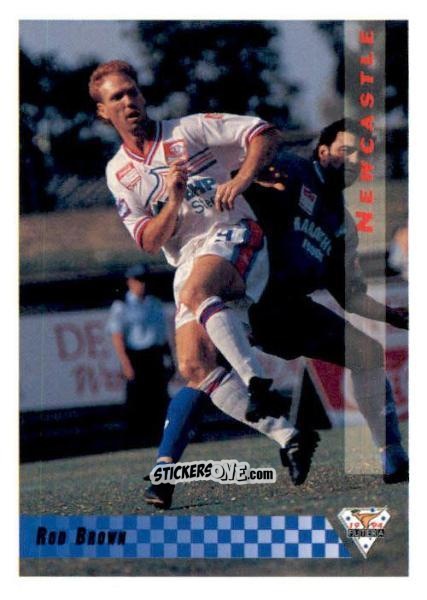 Figurina Rob Brown - Australian National Soccer League 1994 n. 100 - Futera