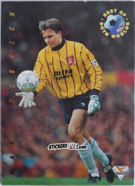 Cromo Mark Bosnich - Australian National Soccer League 1994 n. BW1 - Futera