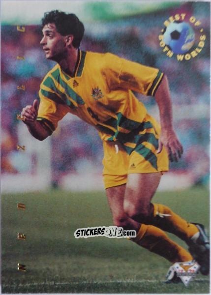 Cromo Ned Zelic - Australian National Soccer League 1994 n. BW4 - Futera