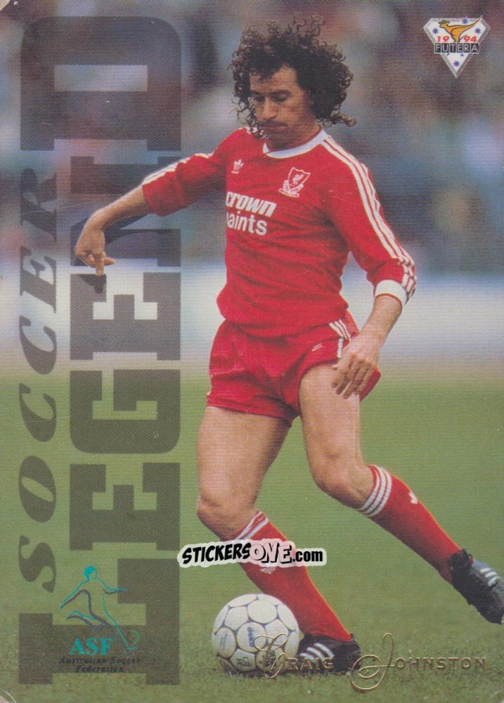 Cromo Craig Johnson - Australian National Soccer League 1994 n. L1 - Futera