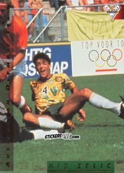 Cromo OR4.  Ned Zelic (Australia) - Australian National Soccer League 1994 n. OR4 - Futera