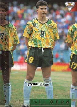 Cromo OR7.  Paul Okon (Australia) - Australian National Soccer League 1994 n. OR7 - Futera