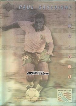 Sticker Paul Gascoigne - World Cup USA 1994. Preview Italian/Spanish n. WSH8 - Upper Deck