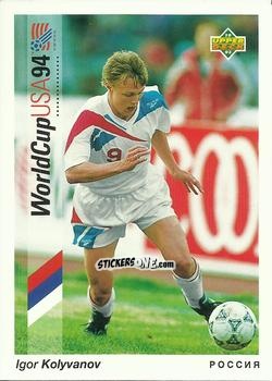 Sticker Igor Kolyvanov - World Cup USA 1994. Preview Italian/Spanish n. 4 - Upper Deck