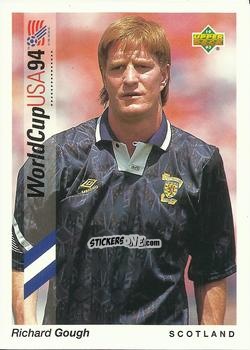 Sticker Richard Gough - World Cup USA 1994. Preview Italian/Spanish n. 7 - Upper Deck
