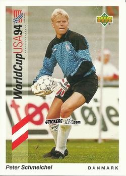 Cromo Peter Schmeichel - World Cup USA 1994. Preview Italian/Spanish n. 15 - Upper Deck
