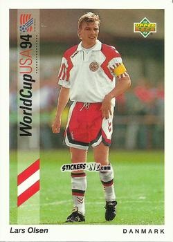 Sticker Lars Olsen - World Cup USA 1994. Preview Italian/Spanish n. 20 - Upper Deck