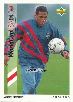 Sticker John Barnes - World Cup USA 1994. Preview Italian/Spanish n. 28 - Upper Deck