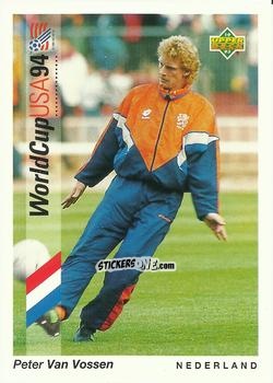 Sticker Peter Van Vossen - World Cup USA 1994. Preview Italian/Spanish n. 31 - Upper Deck