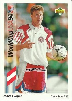 Sticker Marc Rieper - World Cup USA 1994. Preview Italian/Spanish n. 33 - Upper Deck