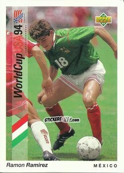 Sticker Ramon Ramirez - World Cup USA 1994. Preview Italian/Spanish n. 49 - Upper Deck
