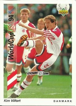 Cromo Kim Vilfort - World Cup USA 1994. Preview Italian/Spanish n. 68 - Upper Deck