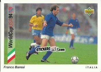 Figurina Franco Baresi - World Cup USA 1994. Preview Italian/Spanish n. 78 - Upper Deck