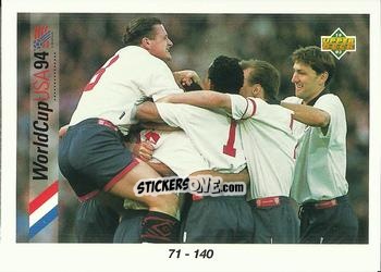 Cromo Checklist 71-140 - World Cup USA 1994. Preview Italian/Spanish n. 90 - Upper Deck
