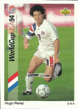 Cromo Hugo Perez - World Cup USA 1994. Preview Italian/Spanish n. 100 - Upper Deck