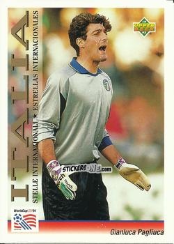 Sticker Gianluca Pagliuca - World Cup USA 1994. Preview Italian/Spanish n. 113 - Upper Deck