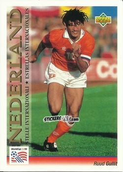 Sticker Ruud Gullit - World Cup USA 1994. Preview Italian/Spanish n. 120 - Upper Deck