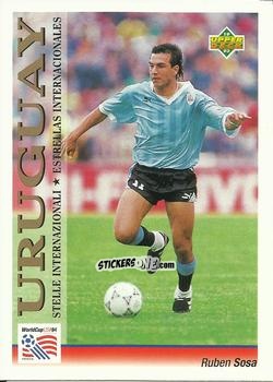 Figurina Ruben Sosa - World Cup USA 1994. Preview Italian/Spanish n. 121 - Upper Deck